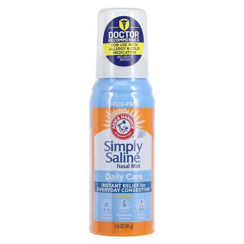 Church Dwight Simply Saline Spray 1.6oz/Bottle - 4476586