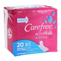 Edgewell Personal Care Brands Carefree Acti-Fresh Pantiliners Regular Unscented 20/Package - 4362224