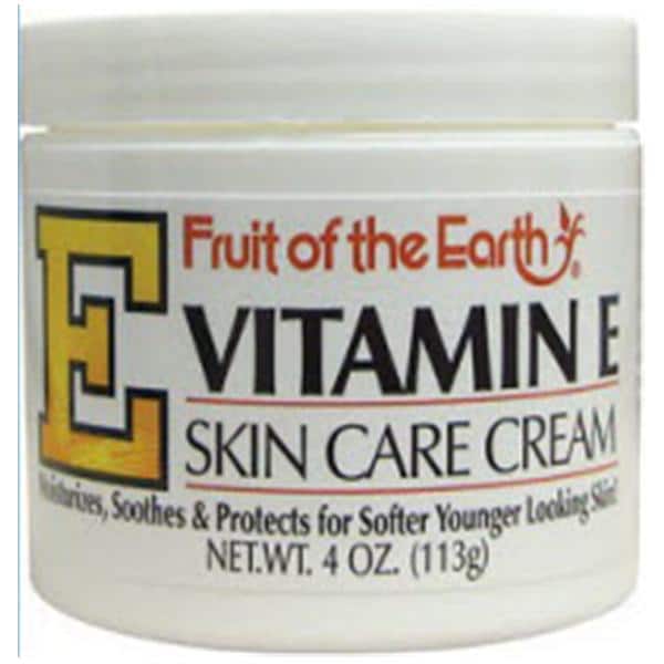 Fruit of the Earth Moisturizer Cream Vitamin E 4oz Skin Jar 4oz/Jar - 1396951