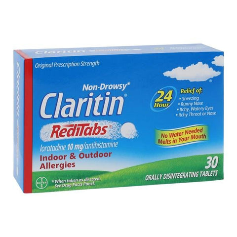 Bayer Consumer Products Claritin Allergy Oral Redi-Tab 10mg 30/Package - 3731106