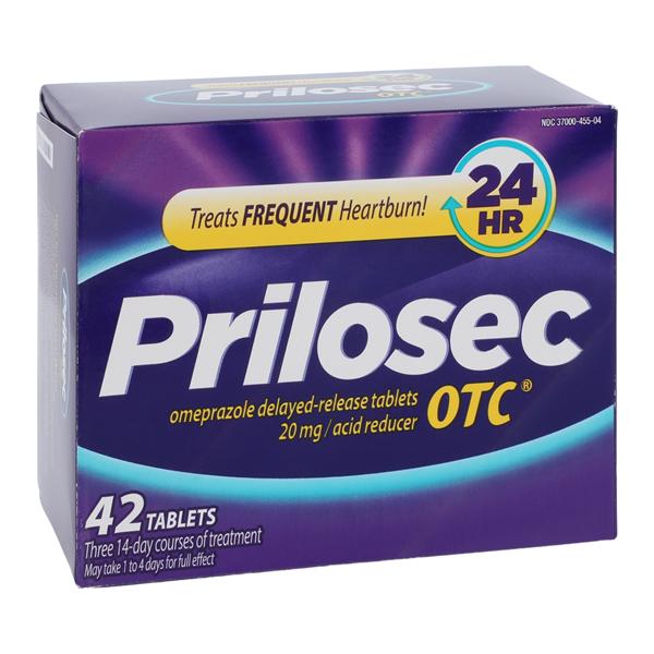 Procter & Gamble Dist Prilosec OTC Antacid Tablets 20mg 42/Box, 24 BX/CA — 3700035907