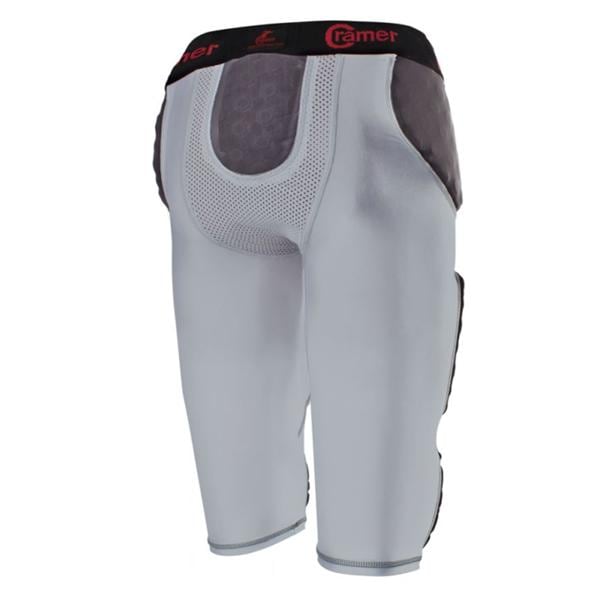 Performance Health Supply -Thunder 7 Compression Girdle Knee Length 2XL Gray T7GY2X