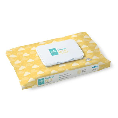Medline Industries Inc Wipes Baby Fragrance Free 7.9x5.9" Each, 24 EA/CA - MSC263040