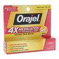 Church Dwight Orajel Severe Pain Relief Anesthetic Cream 0.2 .33oz/Tube - 3880069