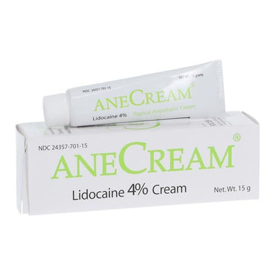 Focus Health Group Anecream Cream 4% 15Gm/Tube, 24 TB/CA - 24357070115