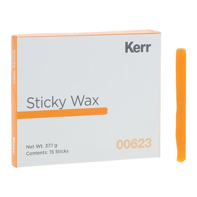 Kerr Corporation -Sticky Wax Sticks Hard Light Amber 15/Box 00623
