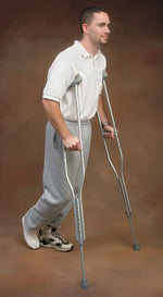 North Coast Aluminum Adjustable Crutches 1 pair