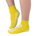 Principle Business Ent. -Pillow Paws Patient Slippers 100% Polyester Adult Unisex Yellow 36x15x28cm 5-7 48Pr/Case 3922-001