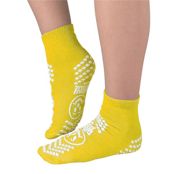 Principle Business Ent. -Pillow Paws Patient Slippers 100% Polyester Adult Unisex Yellow 36x15x28cm 5-7 48Pr/Case 3922-001