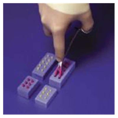 Deroyal Industries Inc Booties Suture Aid .062 ID Yellow 300/Ca  - 30-702