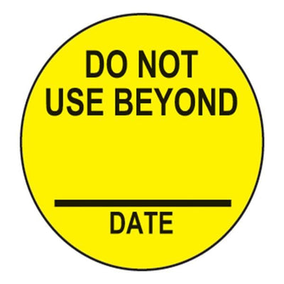 Health Care Logistics Do Not Use Beyond Labels 1000/Package - 18333