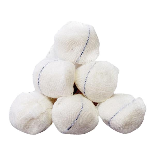 Dukal LLC Super Cotton Stick Sponge 1" Non-Sterile Round LF - 75405