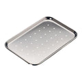 Medline Industries Inc Instrument Tray 10x6-1/2x3/4" Stainless Steel Ea - DYND0510FPMTZ