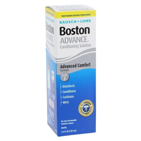 Bausch & Lomb Inc (Valeant) Boston Advance Contact Lens/Conditioning 105mL Each - 4097739