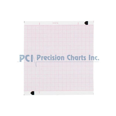 Precision Charts Inc Defibrillator Recording Paper New For 2011 Defibrillator 90x90mm 60/Case  - 8000-0300G