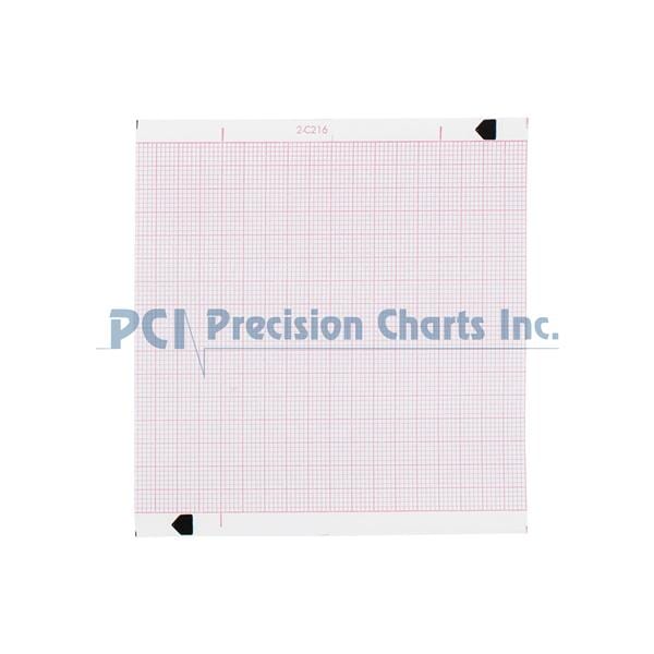 Precision Charts Inc Defibrillator Recording Paper New For 2011 Defibrillator 90x90mm 60/Case  - 8000-0300G