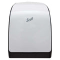 Kimberly Clark Professional -Scott Pro Paper Towel Dispenser White Plastic Wall Mount For Green Core Rolls Each 29735