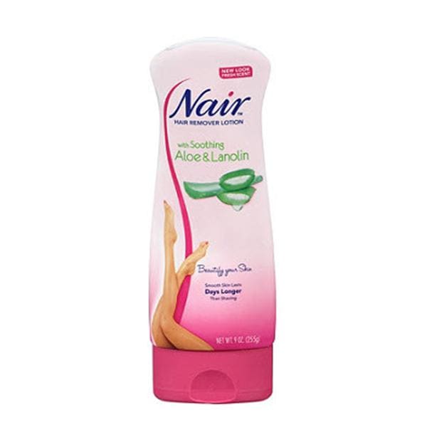 Church Dwight Nair Hair Remover Aloe Vera/Lanolin Lotion 9oz Each - 2709004