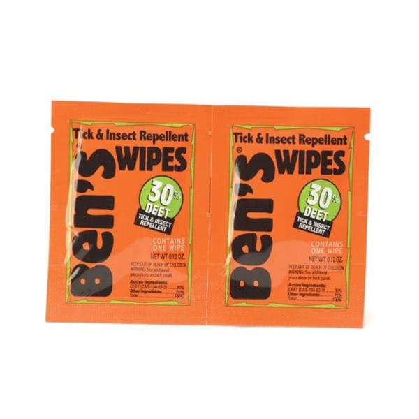 Tender Care Products Ben's Tick and Insect Repellent Wipes Tick and Insect Repellent Each - 8351