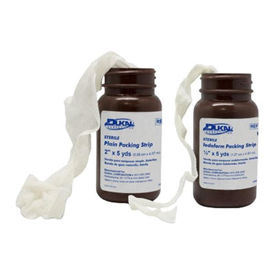 Dukal LLC Gauze Plain Packing Strip 2"x5yd Sterile Not Made With Natural Rubber Latex - 263
