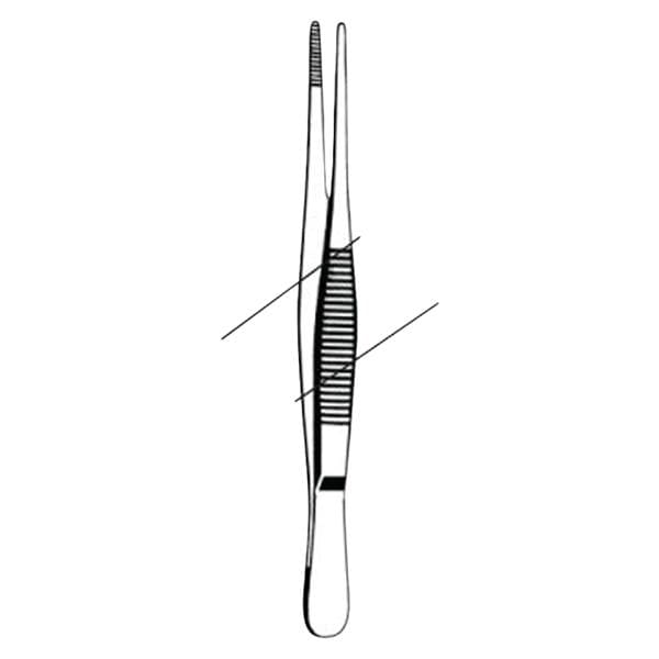 Sklar Instruments -Econo Dressing Forcep Straight Stainless Steel Sterile 25/Box 96-2670