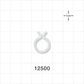 Twist Clip - 0.46 inch Diameter (11.6 mm) - 12500