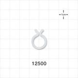 Twist Clip - 0.46 inch Diameter (11.6 mm) - 12500