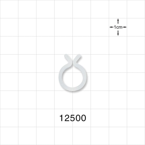 Twist Clip - 0.46 inch Diameter (11.6 mm) - 12500