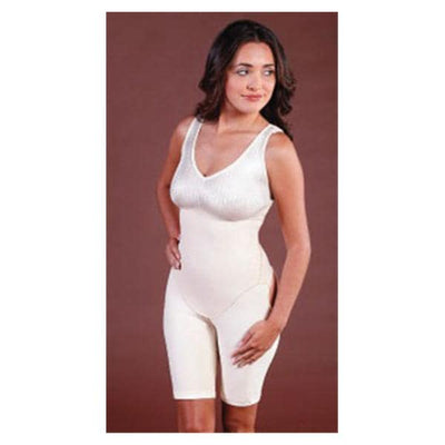 Medico International, Inc Brazilian Body Shaper Above Knee Medium Beige - SC-290-M