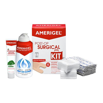 Amerx Health Care Corp Amerigel Hydrogel Post-Op Kit 1.5x3" Rectangle Assorted - A60103