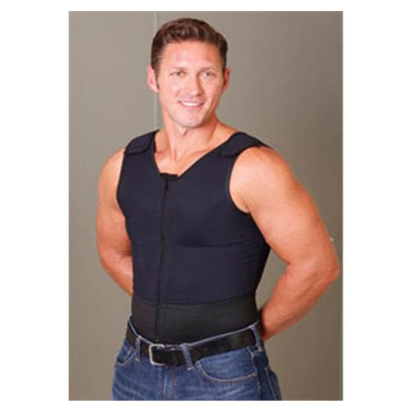 Medico International, Inc Vest Support XL Men Black  - T-1000B-XL