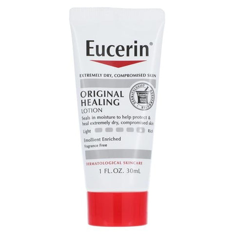 Beiersdorf Inc Eucerin Original Repair Lotion 1oz Dy/FrgrncFr N-Cmdgnc/Hlng Sthng Skn 24/Case - 072140737634