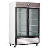 American BioTech Supply(ABS) TempLog Premier Laboratory Refrigerator 49 Cu Ft 2 Glass Doors 1 to 10C Each - ABT-HC-49-TS