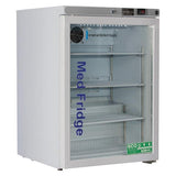 American BioTech Supply(ABS) Premier MedFridge Pharmaceutical/Vaccine Refrigerator 5.2cf Gls Dr 2 to 8C Each - PH-ABT-HC-UCFS-0504G