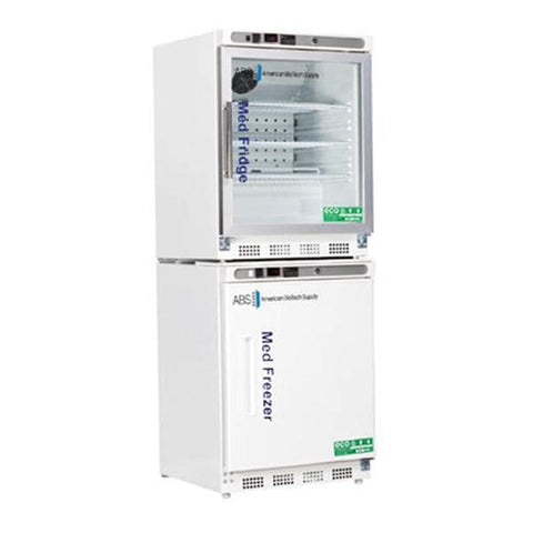 American BioTech Supply(ABS) Premier Pharma/Vax Refrigerator/Freezer 9cf Gls Dr/Sld Dr 2 to 8/-15 to -25C Each - PH-ABT-HC-RFC9G