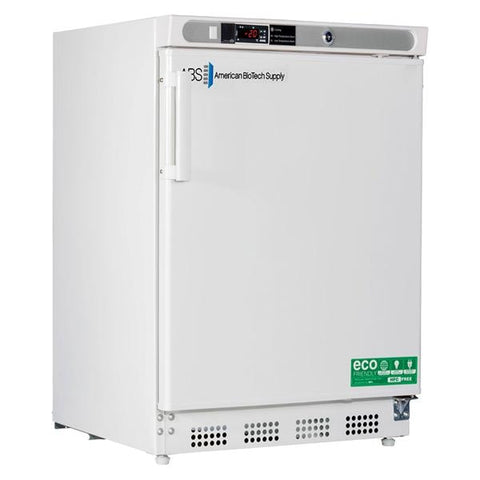 American BioTech Supply(ABS) Premier Laboratory Freezer 4.2 Cu Ft Solid Door 2 to 8C Each - ABT-HC-UCBI-0420A