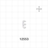 2-Channel Multi-Cavity Clip, Natural - 0.145 inch Channel (3.68 mm) - 12553
