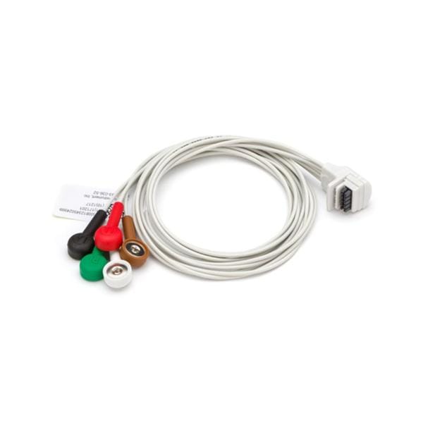 Mortara Instrument Inc Electrocardio Cable New For H3+ 27" 3 Channel 5 Lead Each - 9293-036-52