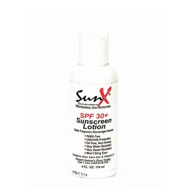 Medique Products SunX Lotion Sunscreen 4oz Water Resistant Each - 53319
