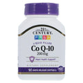 21st Century Healthcare Coenzyme Q-10 Supplement Capsules 200mg 90/Bottle - 4793436