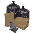 Pitt Plastics Bag Trash LLDPE Eco-Strong/Glutton 10/Roll 10 Rolls 2X-Heavy-Duty 100/Case - EC434715K