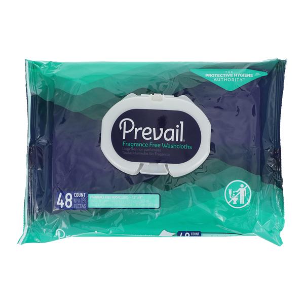 First Quality Products -Prevail Premium Washcloth Disposable Fabric Quilted Not Made with Natural Rubber Latex Non-Sterile Unscented 8x12" White Soft Pack 12/Case WW-810