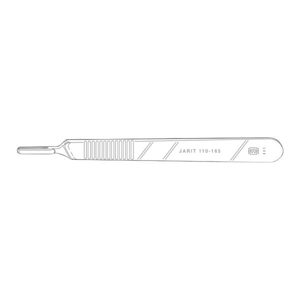 Integra Miltex Inc Holder Knife #3 Stainless Steel Ea  - 110165