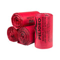 Pitt Plastics -NOVA+ Biohazard Bag 1-2/10mil 40x47" Red LLDPE Symbol Non-Sterile Coreless Roll 10/Roll 10 Rolls 100/Case VG4600XR