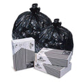 Pitt Plastics Can Liner Black 45 Gallons 40x40" 125/Case - VB74820XK