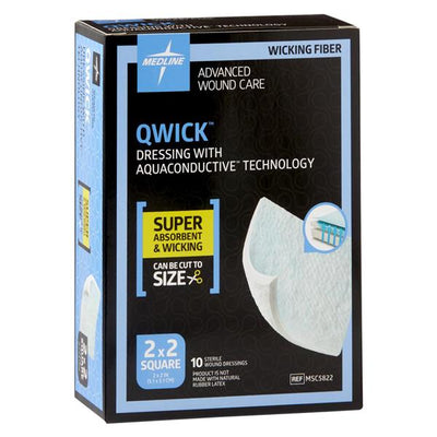 Medline Industries Inc wick Cotton Bandage 2x2" Non-Adhesive  - MSC5822
