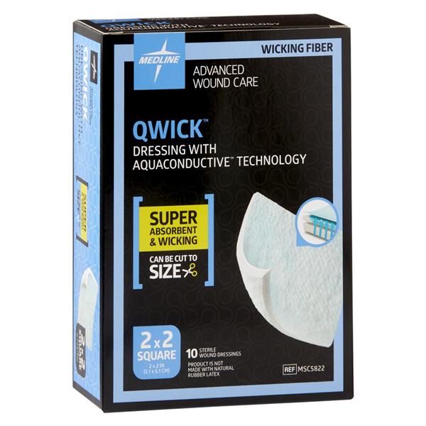Medline Industries Inc wick Cotton Bandage 2x2" Non-Adhesive  - MSC5822