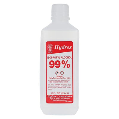 Hydrox Labs Isopropyl Alcohol Topical 0.99 16oz/Bottle, 12 BT/CA - D0052