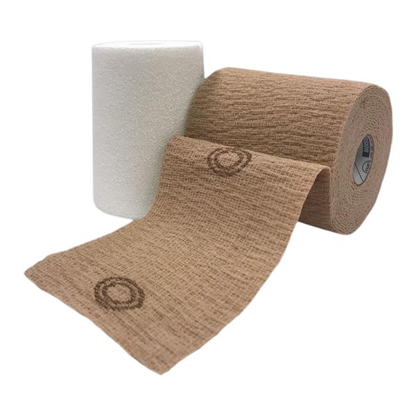 Andover Coated Products -CoFlex TLC Zinc Lite Compression Bandage Elastic/Foam 3"x6yd Tan/White Non-Sterile 8/Case 8830UBZ-TN