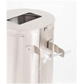 Marketlab Kit Pole Mount Stainless Steel Adaptable to Freestanding Hygiene Stations For Stainless Steel Trash Can Silver Each - 17234